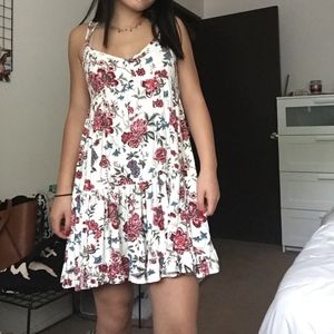 Floral babydoll dress